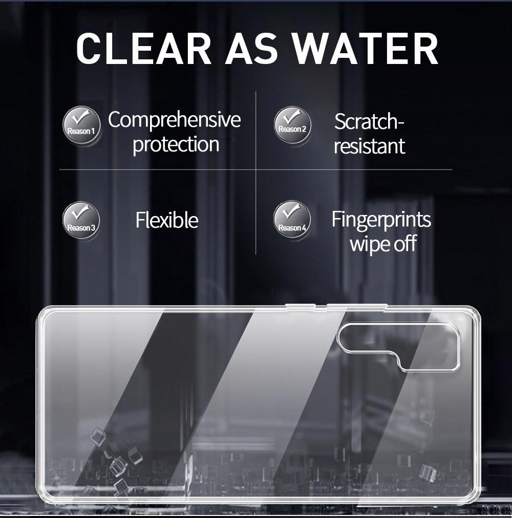 Für TCL 20 Pro 5G T810H Hülle Klare Weiche Silikon TPU Handyhülle Für TCL 20 5G Transparente Stoßfeste Hülle Für TCL 20 SE Hülle