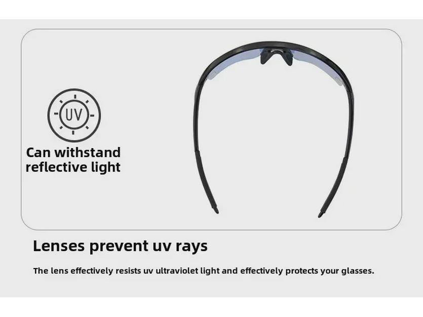 Kids' & Teens' UV-Resistant Color-Changing Cycling & Skating Sunglasses - Windproof Goggles for Mountain & Speed Downhill