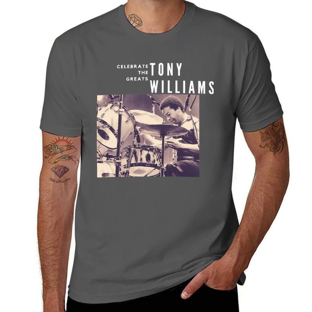 Tony Williams Great Jazz Drummer Musician Lightweight Tshirt Comfort Stretch Tee Shirt
