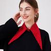 Mode Revers Faux Kragen Dekorative Kragen für Kleid Abnehmbar Gepunkteter Falscher Kragen Damen Halbshirt Oberteil Bluse Kragen