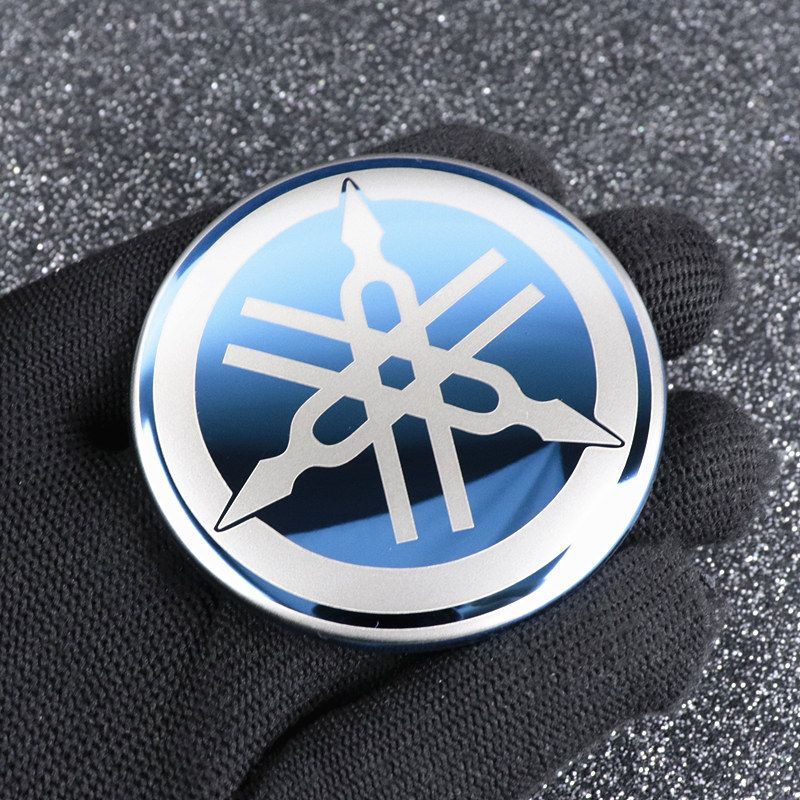 Motorrad Edelstahl Emblem Aufkleber Geeignet für Yamaha 125cc Jog I125 Xuying Fuxi Feizhi 125 Modelle