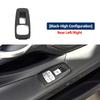 LHD Rear Window Lifter Switch Outer Frame Cover For BMW G12 2015- 740i xDrive 750i xDrive Door Window Switch Surround Frame