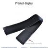 Ziyi 2-Pack Black Elastic Hook and Loop Straps
