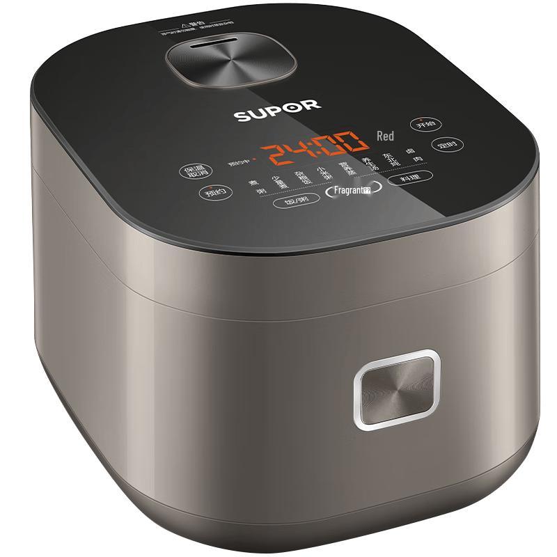 SUPOR QC Series 4L Coating-Free Stainless Steel Rice Cooker CN plug (adapter included)