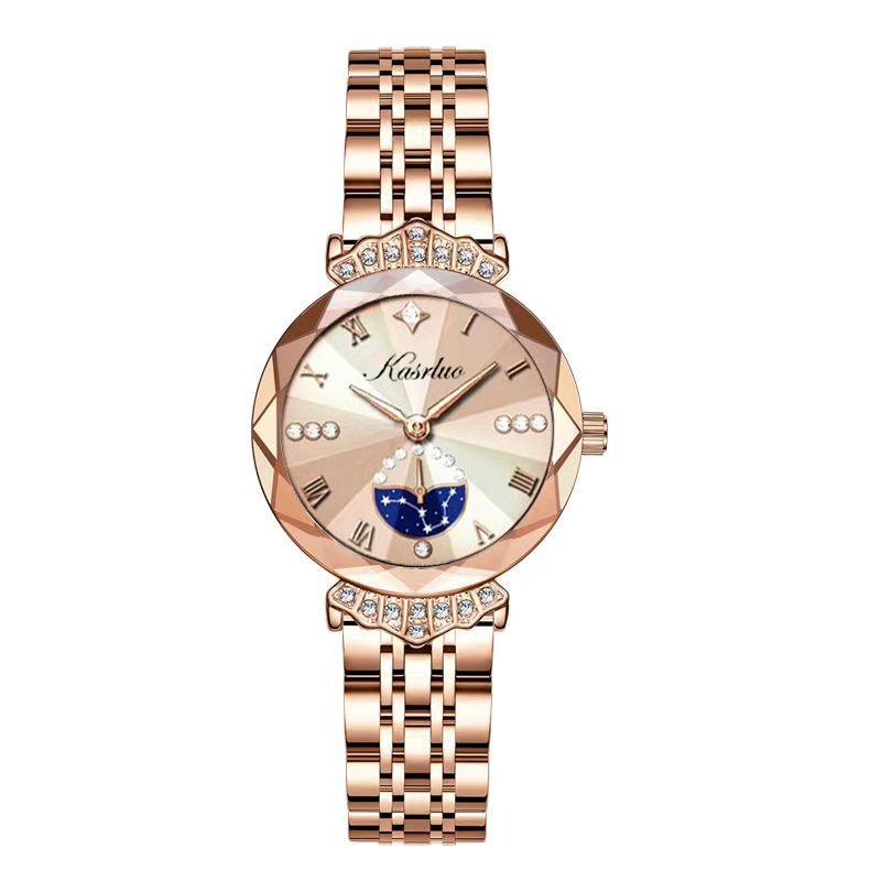 Casaro Women S Watch With Diamonds Women S Watch Light Luxury Fashion Aesthetic Waterproof Quartz Watch