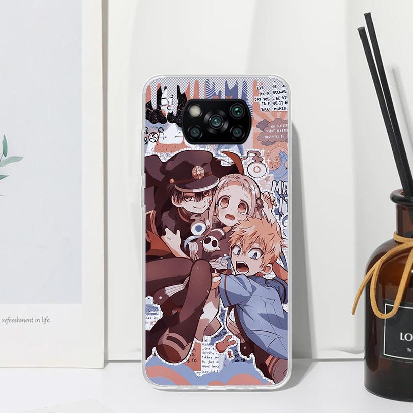 Anime Toilet Bound Hanako Kun Phone Case For Xiaomi Poco X7 X6 X5 M7 M8 Pro F7 Ultra Redmi 15C 15 13C 13 12C 12 10 10C 10A Art F