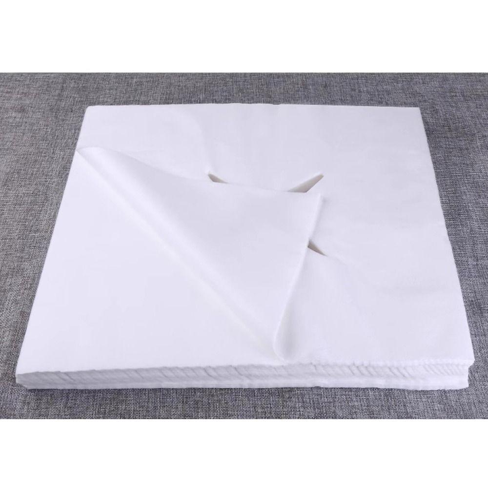 100 KUSŮ Základní kosmetické potřeby Masážní stůl Podložky pod obličej Nástroj na make-up Potah na polštářek pod obličej Pro lázně