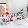 Alice In Wonderland Kawaii Cheshire Cat 16cm Toy Backpack Pendant Decor Keychain Cute Dolls Girls Toys Birthday Gifts