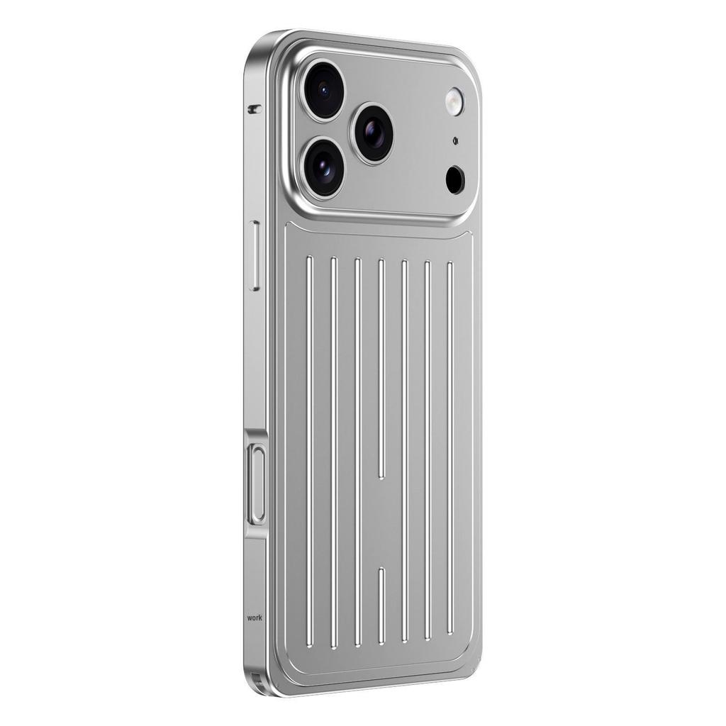 Custodia Ultra-Sottile Resistente alle Cadute in Alluminio per iPhone 17 Pro Max