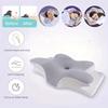 2026 New Solid Color Special-shaped Horn Pillow, Butterfly Pillow Memory Cotton Slow Rebound Neck Protection Sleep Pillow
