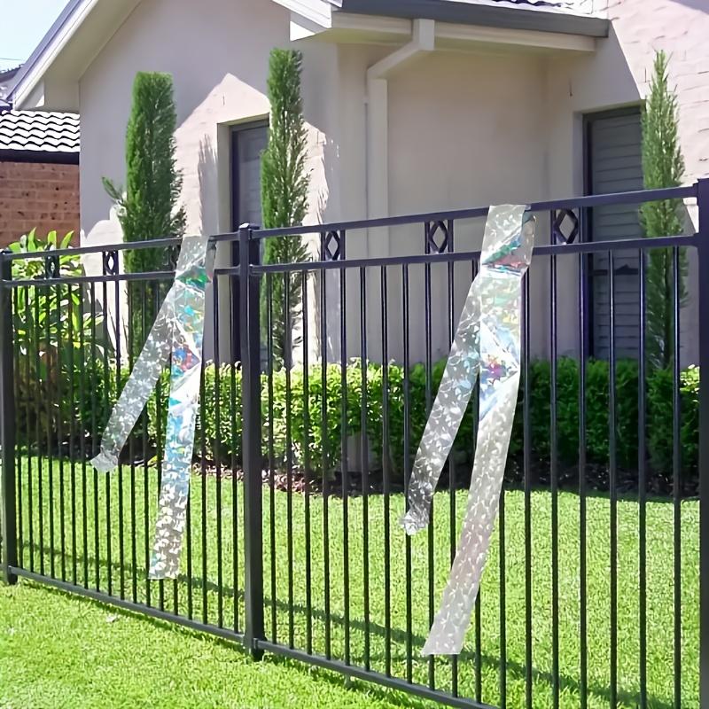 Reflective Bird Repellent Tape, Double-Sided Holographic Plastic Scare Ribbon for Gardens, Fruit Trees, Flower Beds and Outdoor Plants