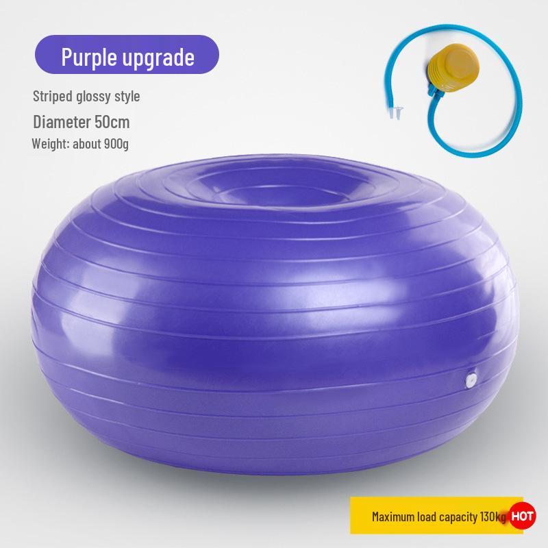 Stability Slimming Yoga Ball: Thickened PVC Explosion-Proof Inflatable Fitness Ball