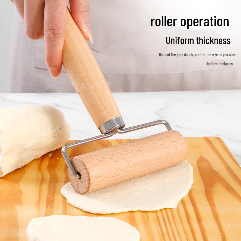 Beechwood Double-Ended Rolling Pin (5-Pack)