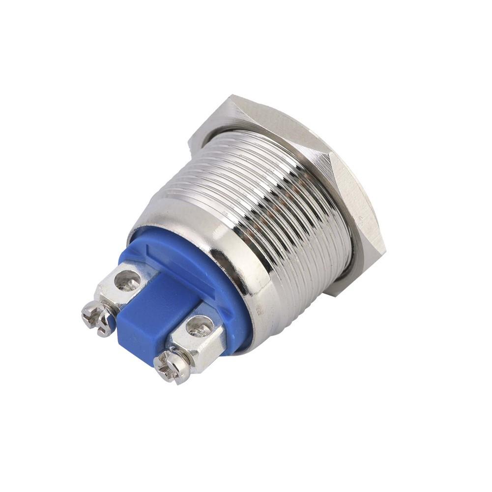 Waterproof Stainless Steel Push Button Switch Momentary Push On 2 AMP Rated 12v