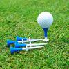 20 Stück Golf Tee Höhenverstellbar Scharfe Spitze Kunststoff Golfhalter Golf Trainingshilfe Driving Range Indoor Outdoor Golf Spike Set
