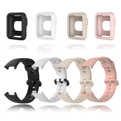 Λουράκι σιλικόνης για Xiaomi Mi Watch 2 Lite με μαλακή θήκη, βραχιόλι ρολογιού Redmi Watch Mi Poco