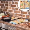 Glass Cutting Board 2X 30X52 Decoration