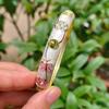Traditional Enamel Bangle Enamel Rhinestone Encrusted Bangle India Cloisonne Bangle  Jewelry Gifts