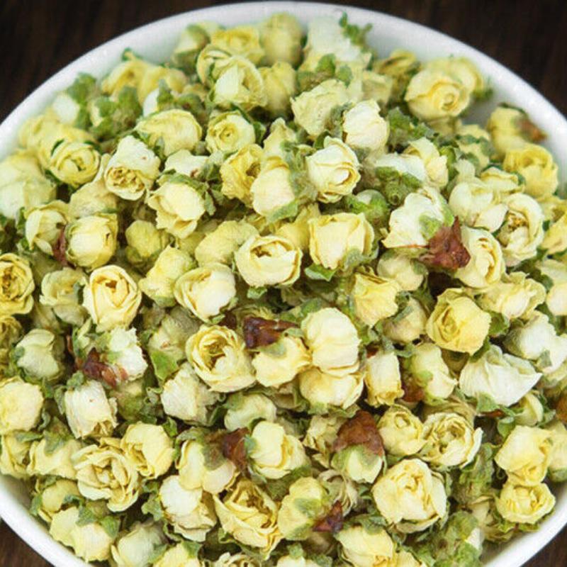 Premium Green Calyx Plum Herbal Medicine White Plum Dried Flower Tea