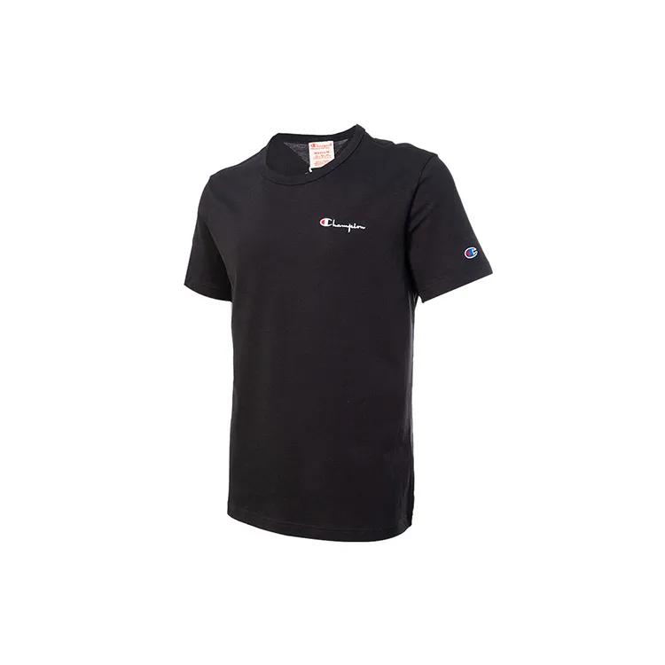 Champion T Shirt US Version Men's Black (Unisex) T-Shirts 211985 KK001 NBK
