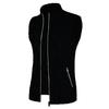 Men's Autumn/Winter Slim Fit Hooded Zipper Fleece Vest