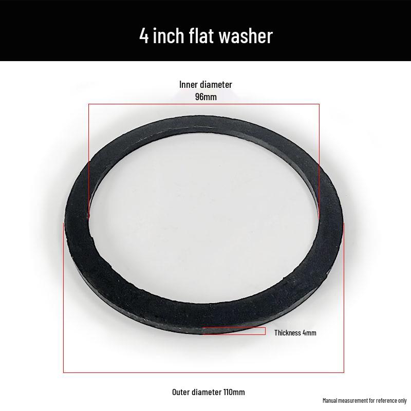 Gasoline Engine Water Pump Complete Accessory Set: Self-Priming Pump with 2/3/4 Inch Aluminum Connector, Straight Pipe, and Flat Washer.