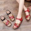 Women's Sandals Roman Style For Office Work With Low Heels Black Ladies Shoes Comfortable And Elegant On Offer Premium Or