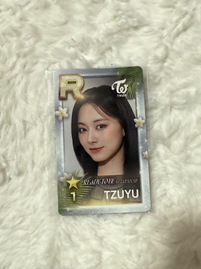 

[USED] TWICE READY TO BE SPECIAL ssjyp Tzuyu trading card