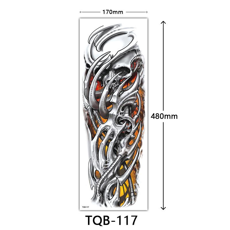 Full Arm Tattoo Sticker Full Arm, Full Arm Big Picture Tattoo Sticker, Flower Arm Tattoo Sticker Tattoo