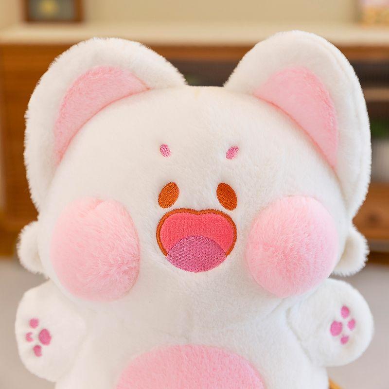 Neues Dudu Cat's Plüschtier Dudu Meow Puppe Puppe Geburtstagsgeschenk für Mädchen Lehrergeschenktag Beliebtes Matcha-grünes Spielzeug