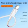 120W Super Fast Charging Cable: 3-in-1 Compatible with Apple, Android, Huawei, Type-C Devices