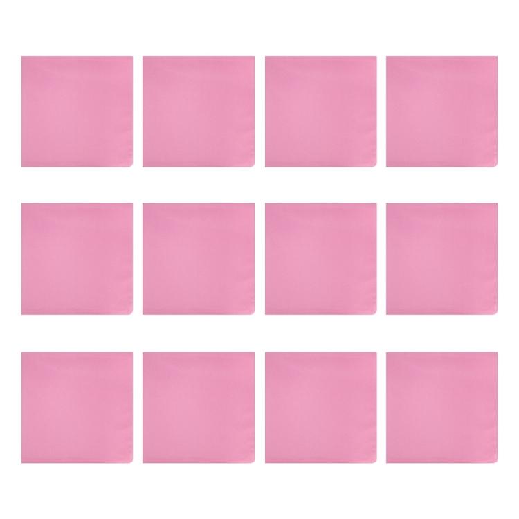 Solid Color Handkerchief for Ladies Square Hankies Lacy Large Bandana