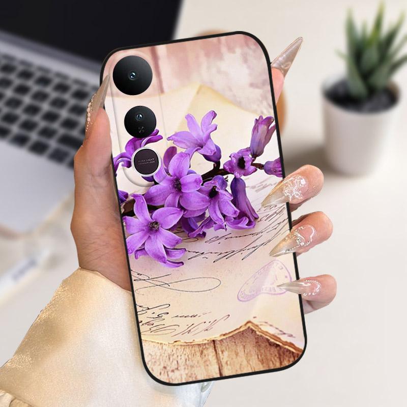 Custodia Antiurto Per Vivo V50 Lite Cover Protettiva in Silicone Guscio Posteriore Coque Funda Per VIVO V50Lite Custodie Posteriori per Telefono Paraurti Morbido