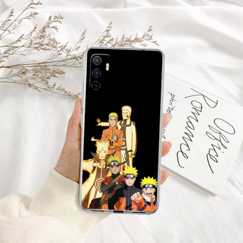 TR20 Naruto Uzumaki Sasuke Transparente Handyhülle für Motorola Moto G7 G8 G9 G84 G85 G73 G24 G15 Z2 Play Power Plus