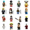 Set aus 15 One Piece Piraten-Bausteinen Chopper Luffy Zoro Robin Franky und mehr!
