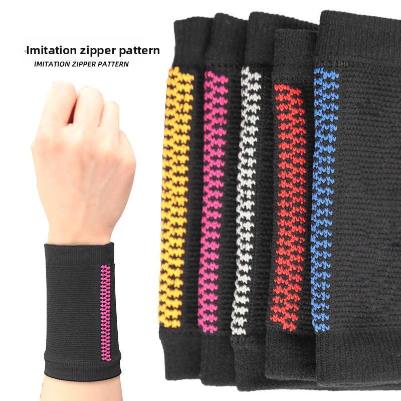 Outdoor Sports Protective Gear Fitness Knitted Wrist Guards Pressurized Perspiration Breathable Cycling Protection Sports Pressurized Wrist Guards