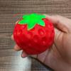 Crispy Strawberry Handmade Squishy Ball Diy Crispy Crinkly Building Block Stress Relief Toy Cross Border Bestseller Gift