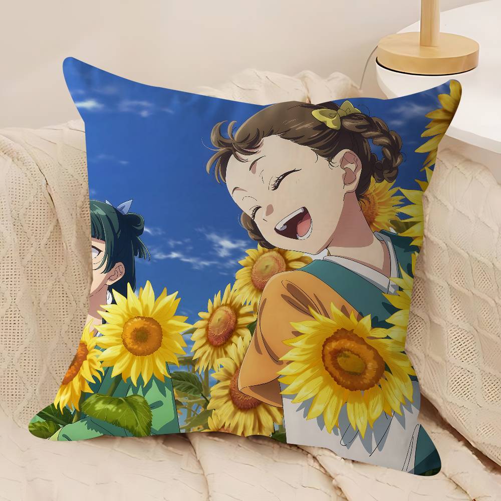 Наволочка для подушки «Дневники Аптекаря» – Съемная, моющаяся, всесезонная, из мягкого льна 12x12Inch