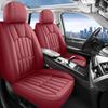 Husa Universala pentru Scaun Auto cu Cinci Locuri | Fixare Tridimensională pentru Talie Versiune Standard, Piele Ecologică Durabilă Rezistentă la Zgârieturi, Ușor de Instalat