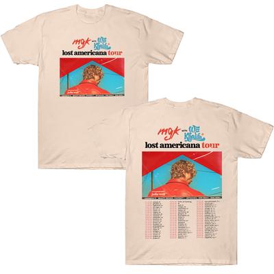 Rapper MGK Lost Tour 2025 2026 T Shirts Men Round Neck Cotton Clothes Unisex New Short Sleeve Tees Summer Breathable Streetwear