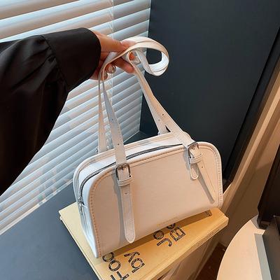 Source Manufacturer Women's Bag 2025 New Trendy Fashion Handbag Simple Niche Underarm Bag Shoulder Bag Wholesale