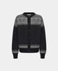 Noice M Nordic Wool-Blend Knit Cardigan - Black