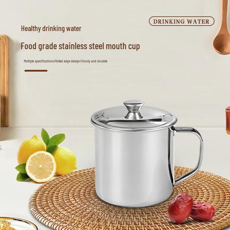 Jiwanggu 304 Stainless Steel Anti-Drop Mug