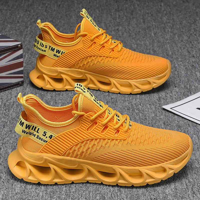 Sneakers Herr Mesh Andningsbara Platta Bekväma Dämpning Vardagslöpningsskor 2025 Nya Trendiga Original Tennisskor för Herrar