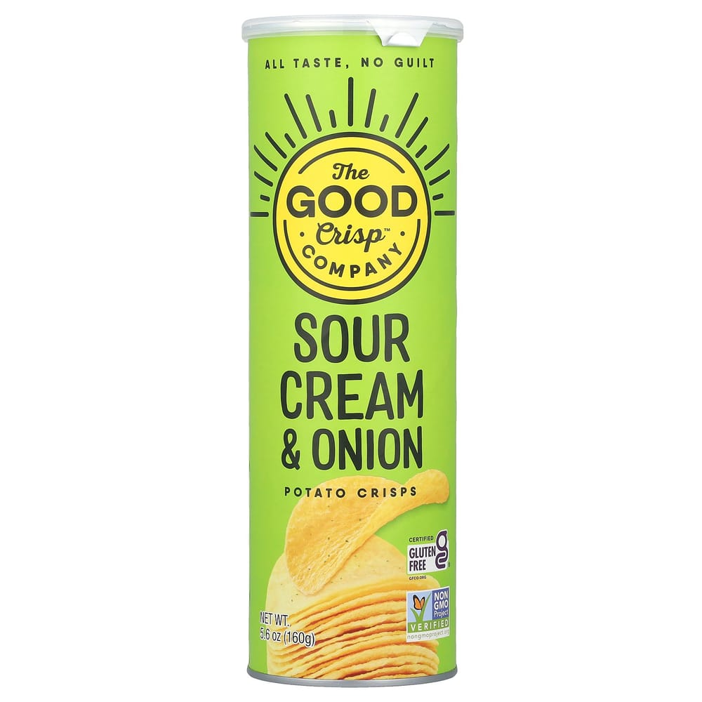 iHerb Potato Crisps Sour Cream & Onion 160g (5.6oz)
