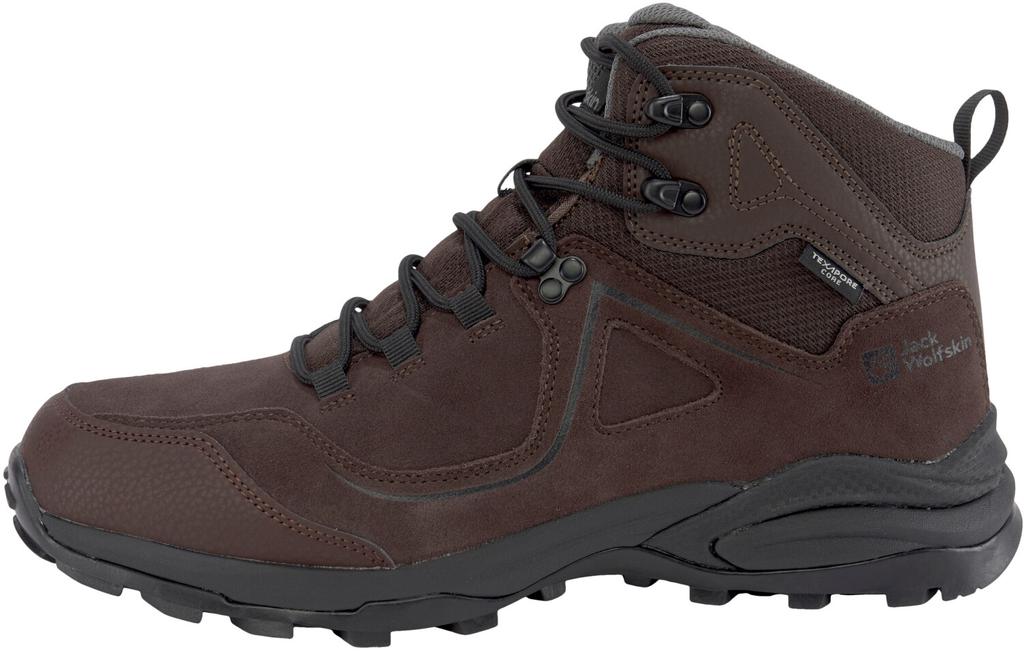 Hiking Shoes Jack Wolfskin SUNSET HIKE TEXAPORE MID M Hiking Shoe Waterproof Brown