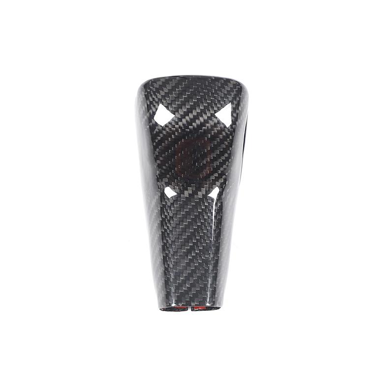Carbon Fiber Center Console Gear Shift Knob Back Cover for Cadillac XT4 2018-2019 CT6 2019