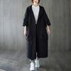 Autumn New Literary Loose Large Size Knee Long Big Pocket Trench Coat Women's Hooded Commuter Casual