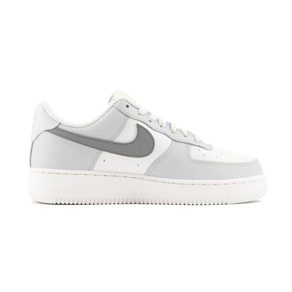 Nike Air Force 1 Abrasion Resistant Low Top Skateboard Shoes Unisex White Gray IB3881-001(Team1253-)