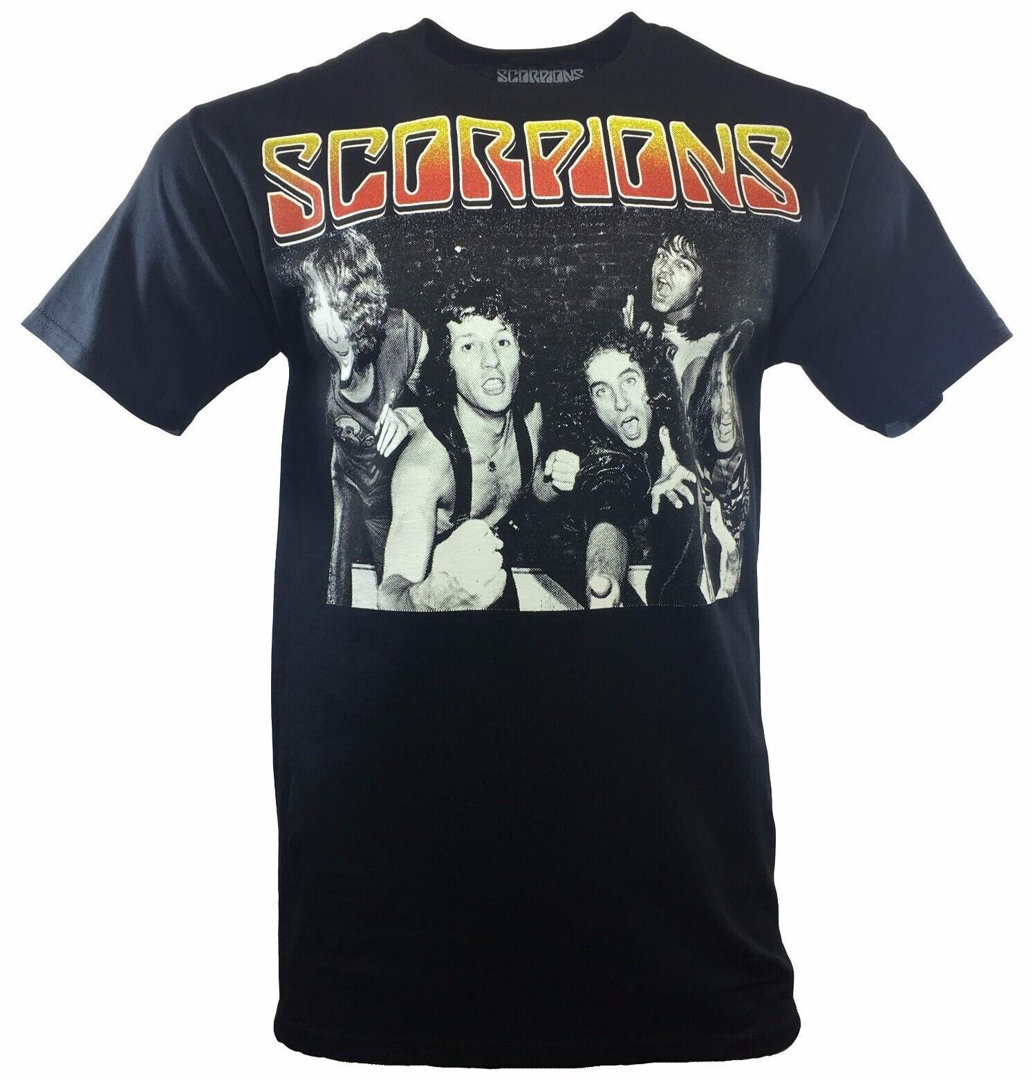 Men s music t Shirt -SCORPIONS Music- Metal -Rock Music Tour -NWT S